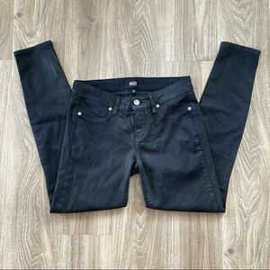 Paige Verdugo Ankle Black Skinny Jeans. Sz 26